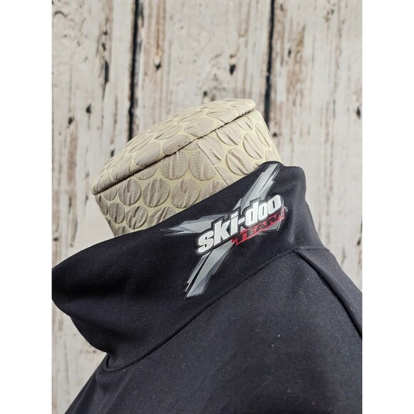 SKI-DOO Team Black Long Sleeve Slinky Turtleneck Pullover Women's Large EUC - Picture 8 of 12